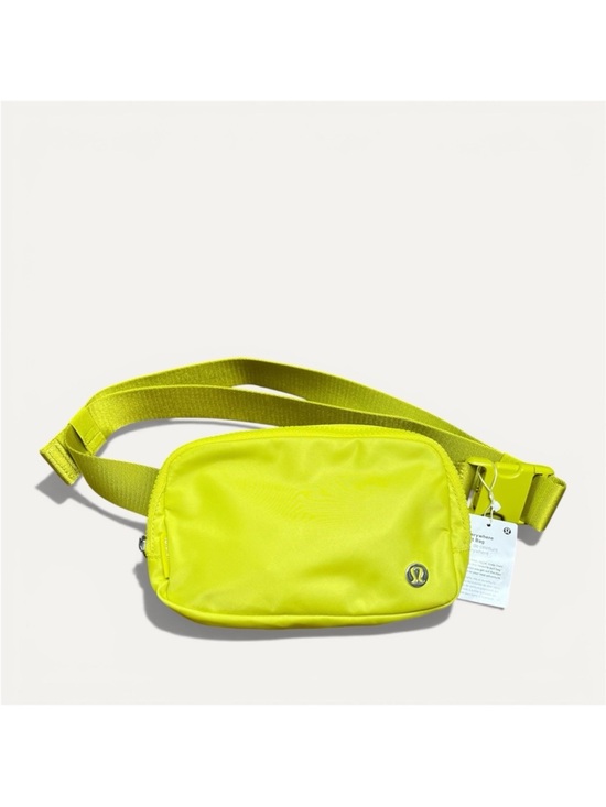 lululemon athletica Handbags - NWT Lululemon Athletica Neon Yellow Belt Bag